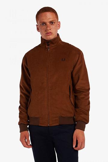 Fred Perry J2847 Miesten Takki Ruskea | FI 1848NWYB